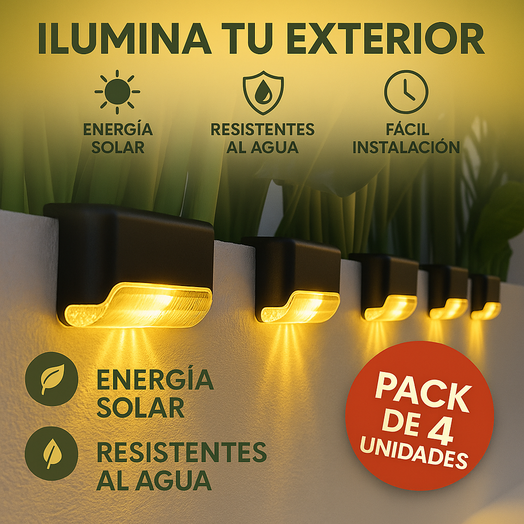 Ilumina tu jardín con estilo y sostenibilidad: SolarGlow™ Luces Solares Decorativas
