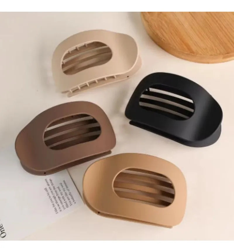 Pinzas Planas para el cabello – 1 juego (4 piezas) Sujeción Segura con Estilo🎁Envío Gratis