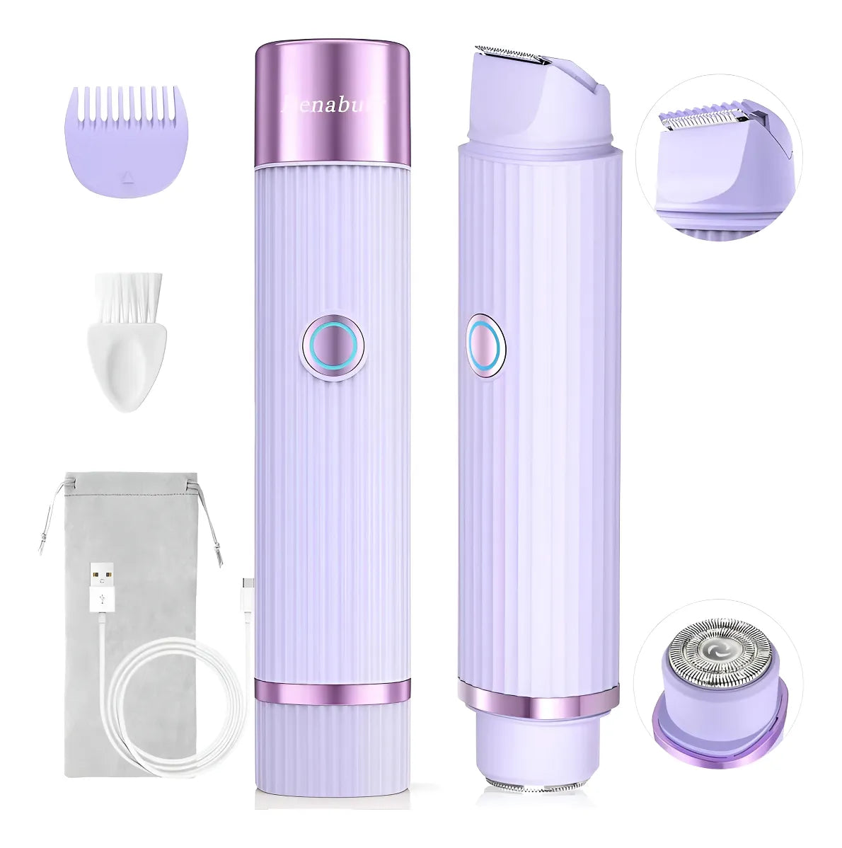 SilkCare-Depiladora Eléctrica Femenina Recargable – Piel Suave en Minutos, Sin Dolor-🎁Envío Gratis