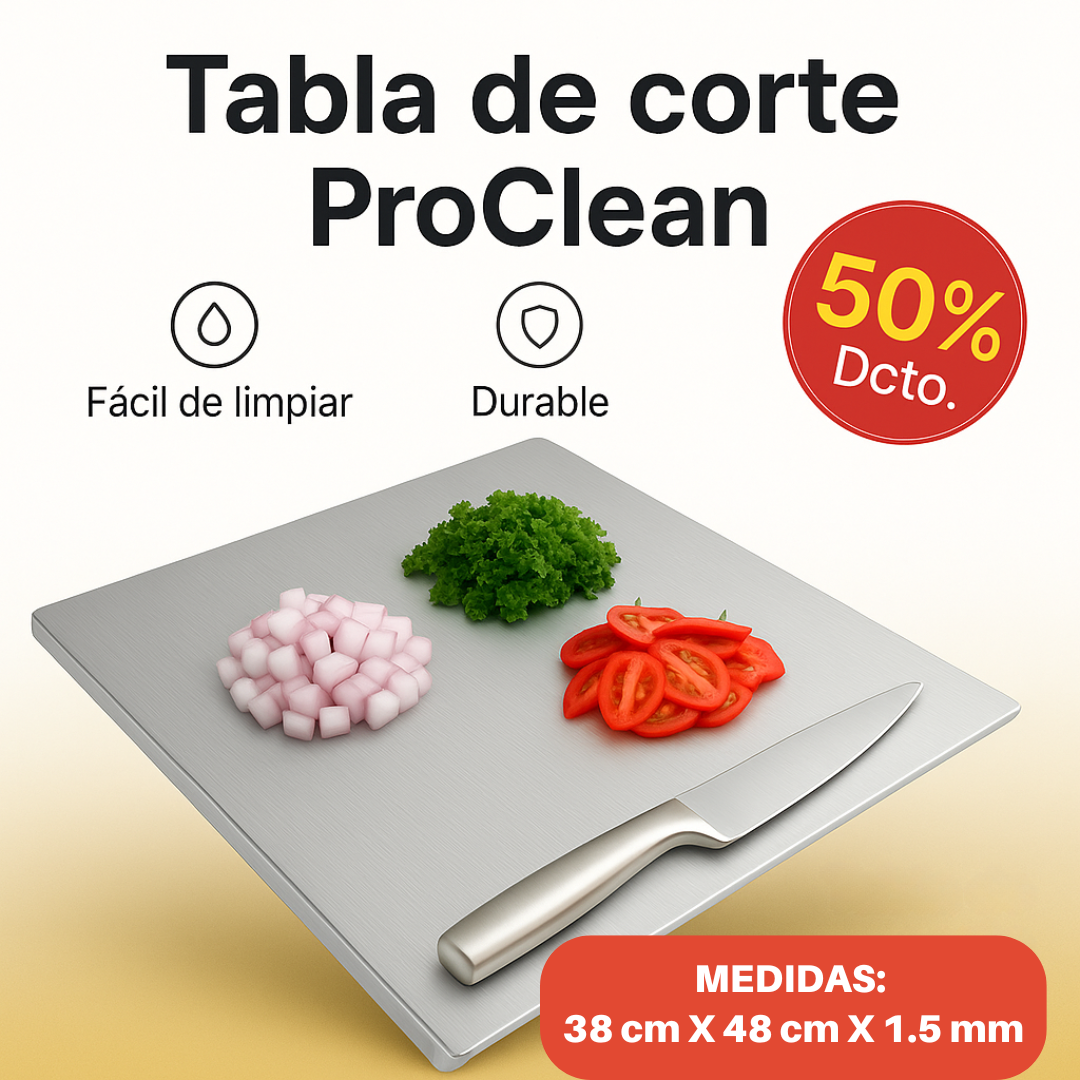 Tabla de Corte ProClean™: Higiene y Precisión en Cada Corte 🎁50% Dcto