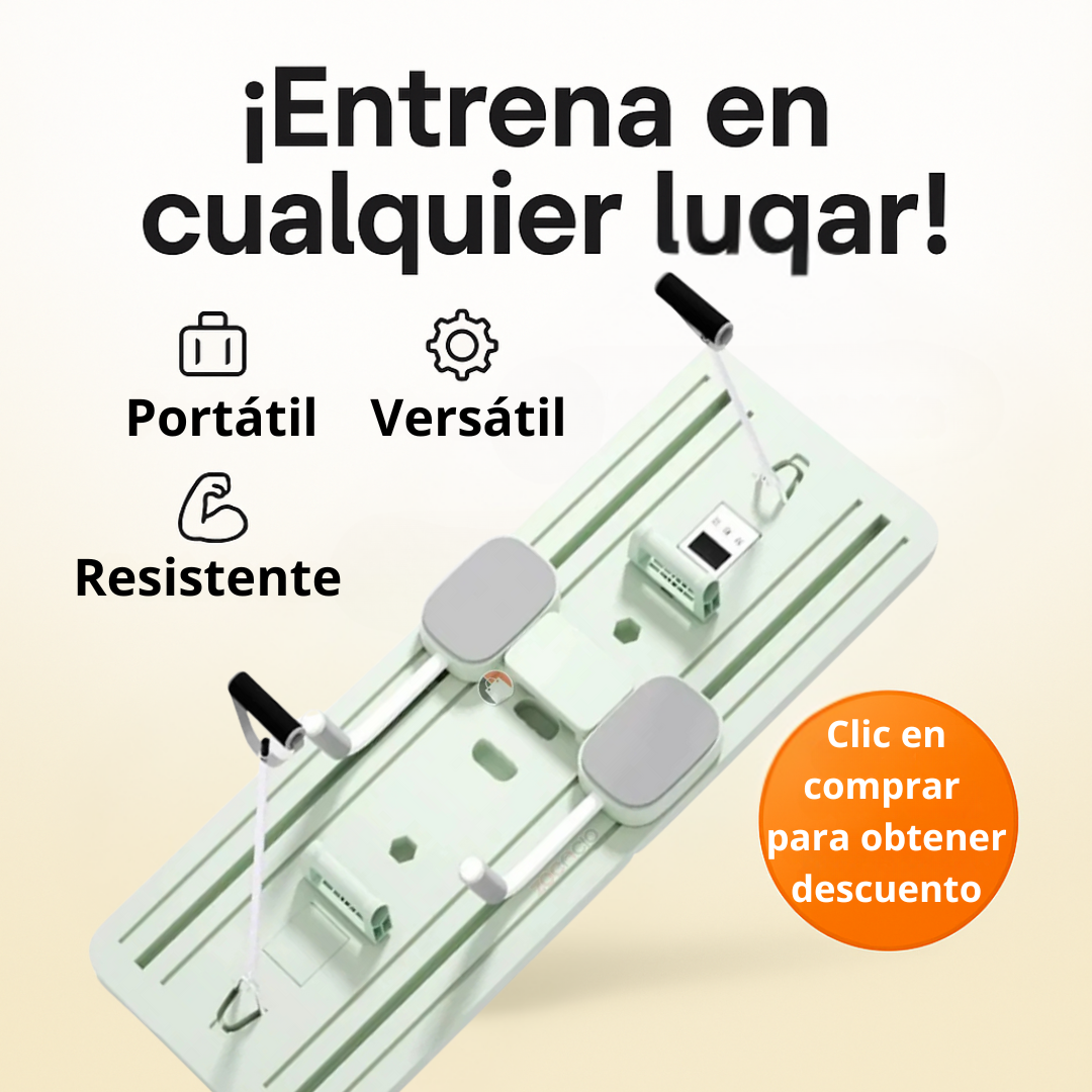 Tabla Pilates Multifuncional-La única tabla de ejercicios que necesitas en casa🎁Envío Gratis