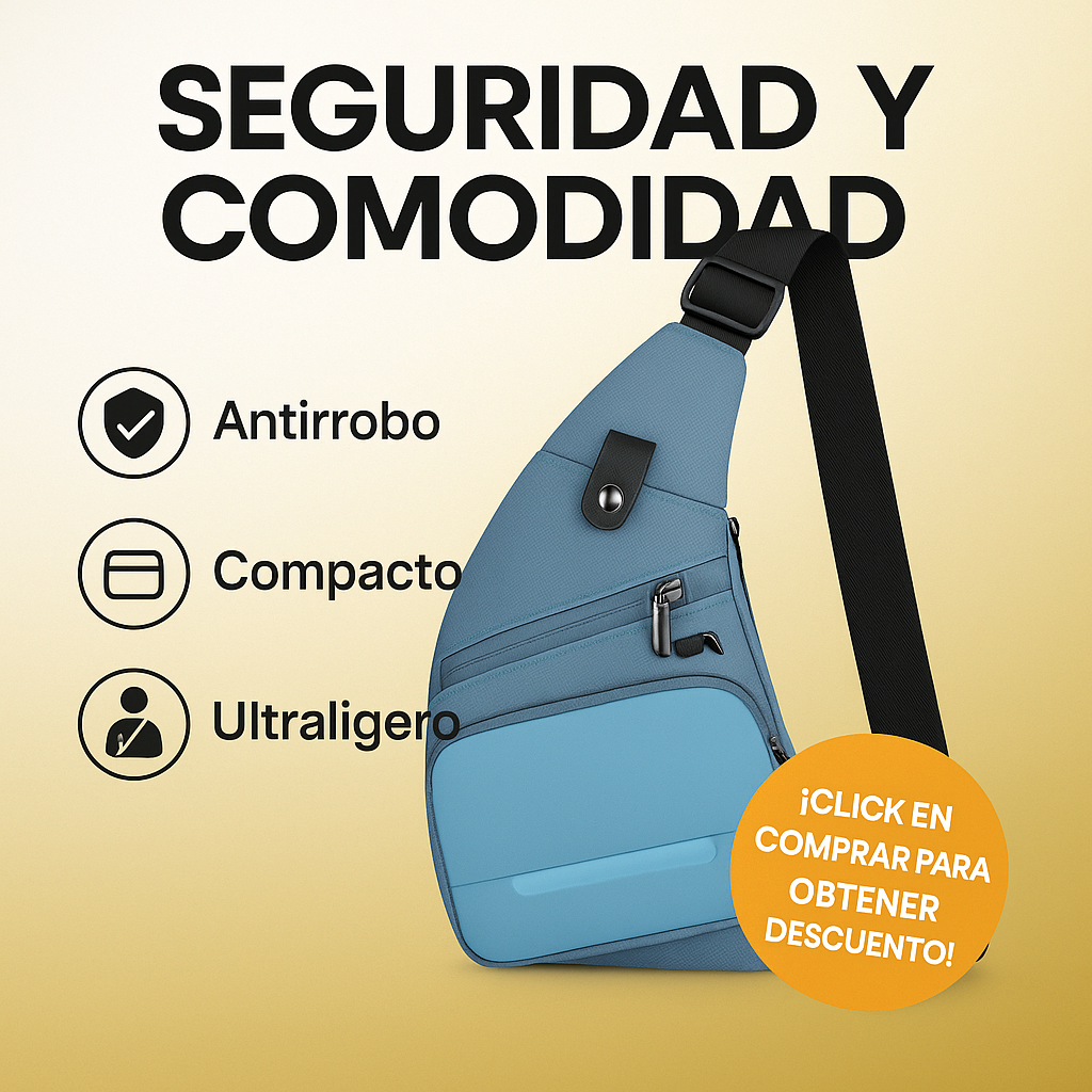 ProtecBag-Seguridad, comodidad y estilo en un solo movimiento.🎁Envío Gratis
