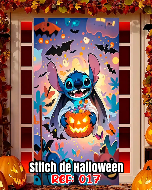 Fundas Halloween para Puertas – Transforma tu entrada en segundos🎁Envío Gratis