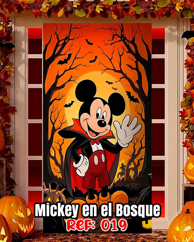 Fundas Halloween para Puertas – Transforma tu entrada en segundos🎁Envío Gratis