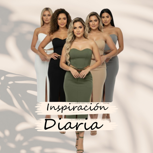 Conjunto Corset + Falda Midi | Estilo y Elegancia-Talla: Única (ajustable S, M, L).🎁Incluye Cinturón + Envío gratis