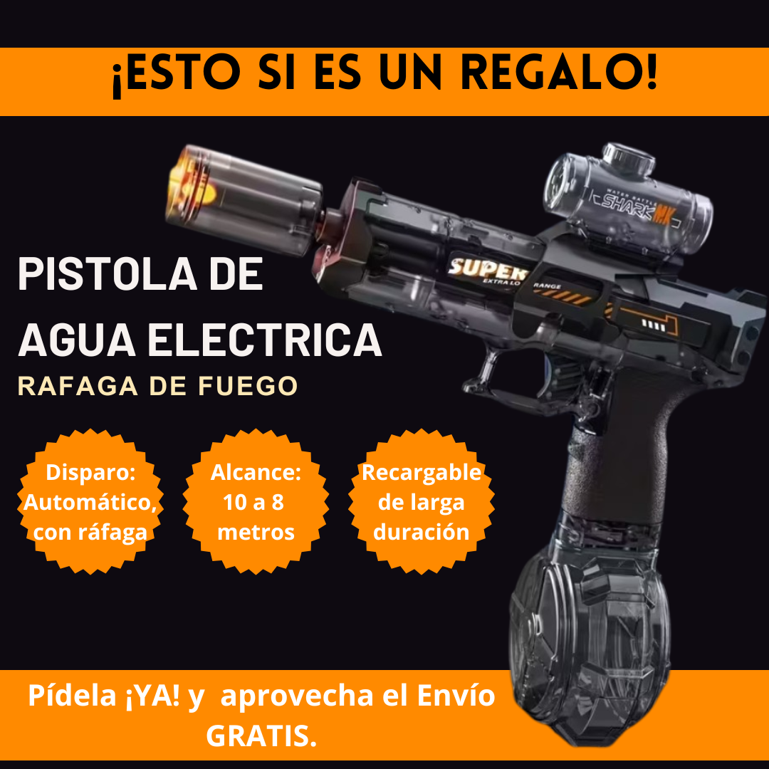 Battle Baster: El Regalo Perfecto para estas Vacaciones-Pistola de Agua Eléctrica-Gran Potencia 🎁Envío Gratis