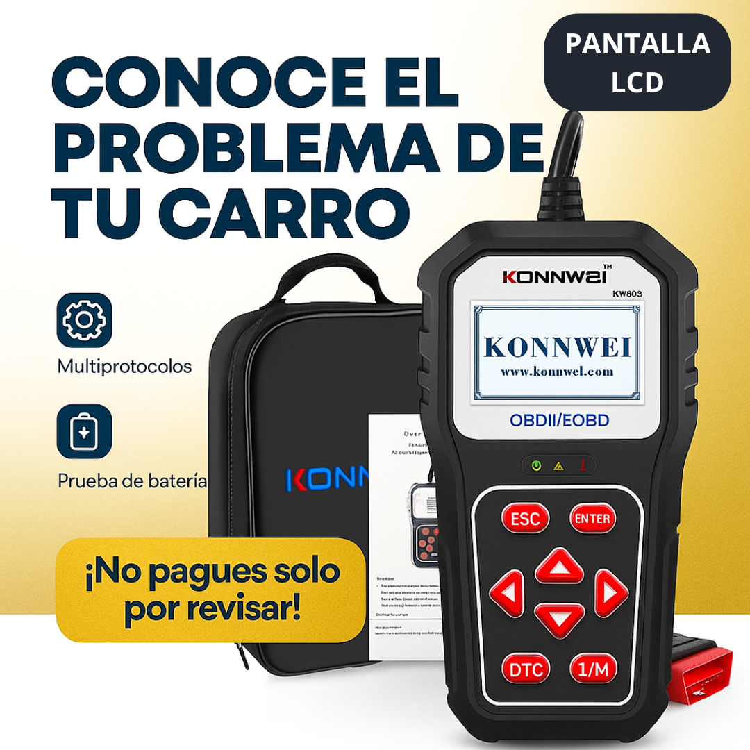 AutoScan Pro-Tu carro te habla, este escáner lo traduce🎁Gran Descuento Solo por hoy