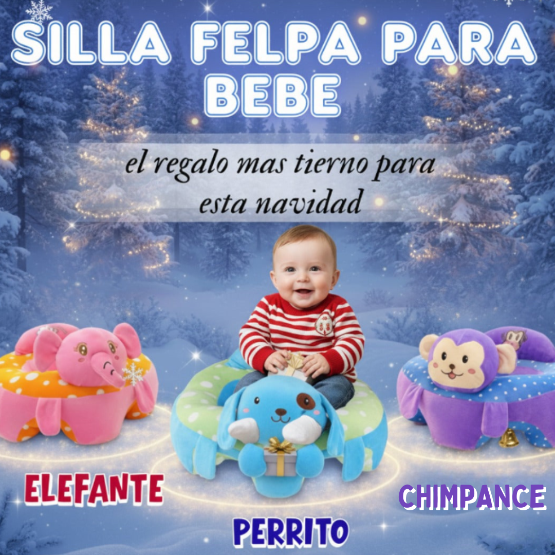 Cojín Asiento Bebé: Más Seguridad, Más Comodidad🎁Envío Gratis