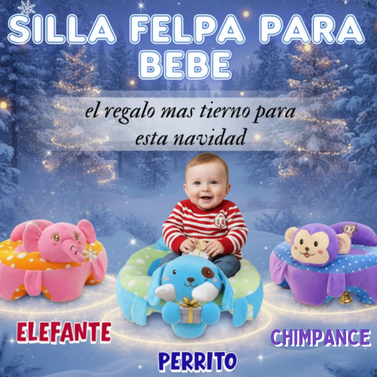 Cojín Asiento Bebé: Más Seguridad, Más Comodidad🎁Envío Gratis