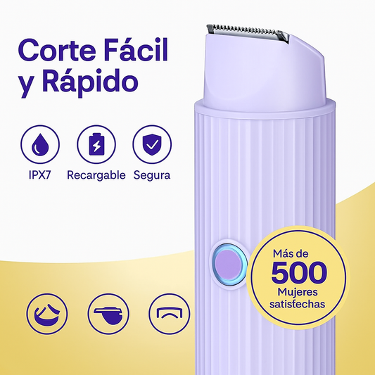 SilkCare-Depiladora Eléctrica Femenina Recargable – Piel Suave en Minutos, Sin Dolor-🎁Envío Gratis