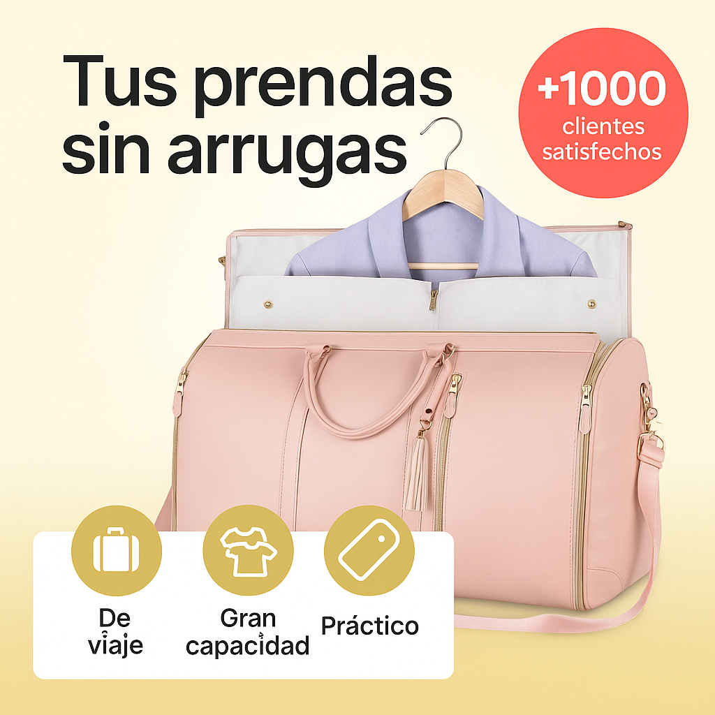 Viajero SmartBag-El único Bolso de viaje que organiza, protege y evita arrugas🎁50% Dcto