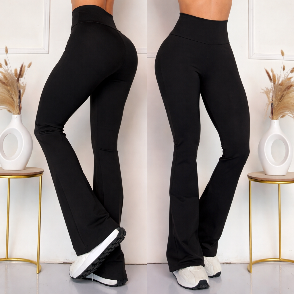 Leggins Bota Campana-Con Cintura Alta & Horma Ideal🎁¡Envío Gratis!