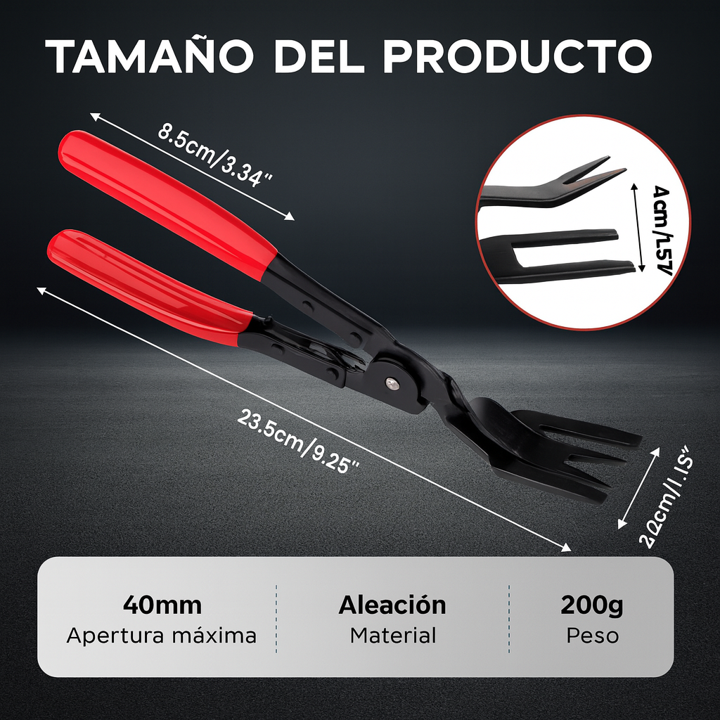 Pinza Alicate multifuncional - Para todo tipo de clips - Reutiliza tus remaches 🎁Envío Gratis