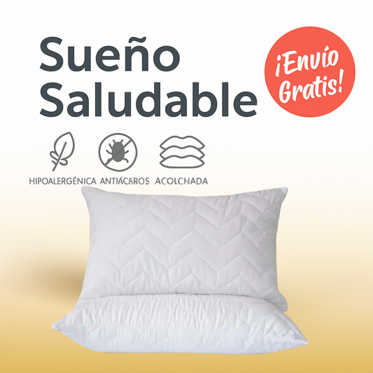 Almohadas Siliconadas Acolchadas – Comodidad, Frescura y Protección Antialérgica