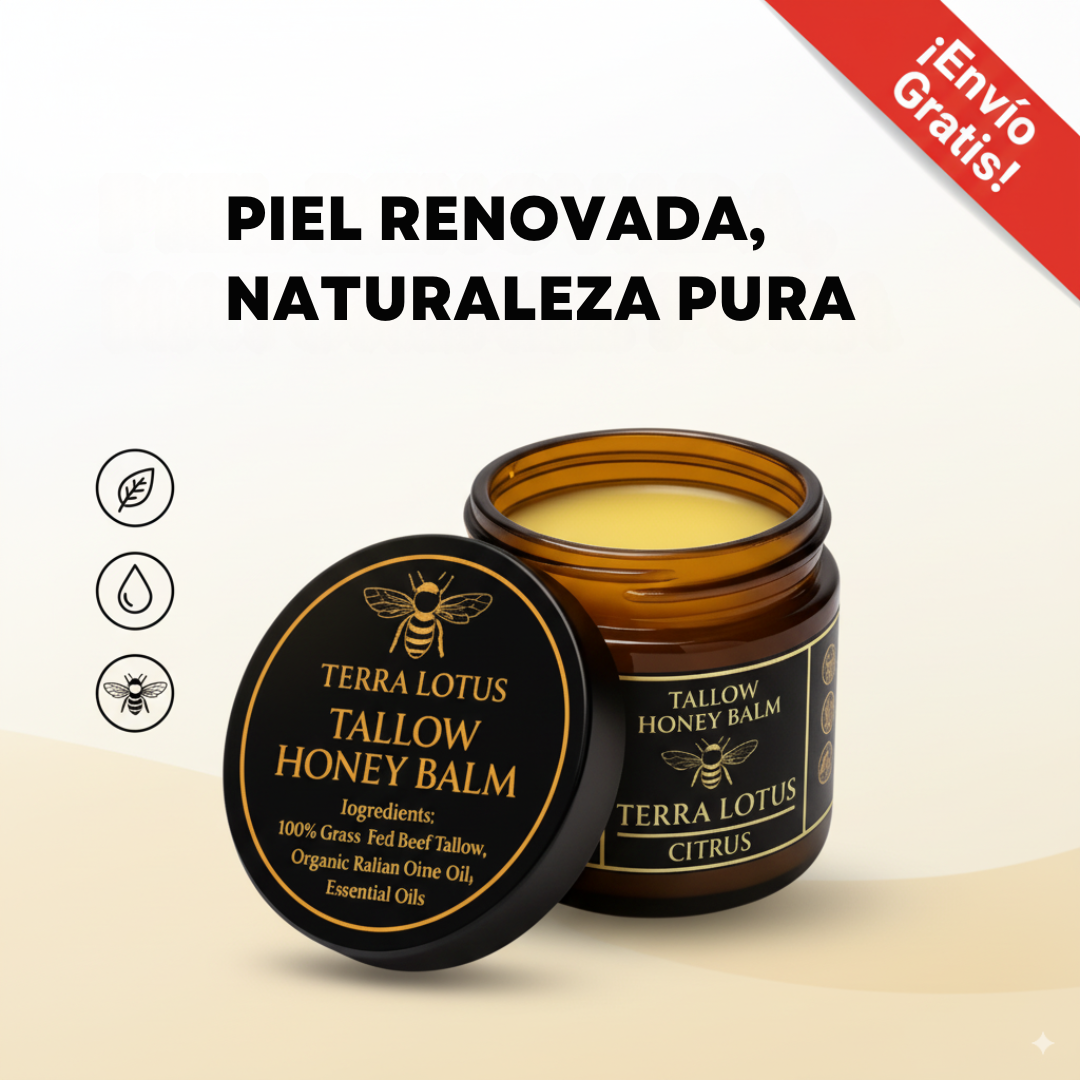 Terra Lotus Bálsamo Natural - Hidratación Profunda con Ingredientes Ancestrales