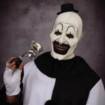 Art the Clown llegó para romperla — la máscara más mald** del Halloween🎁Envío Gratis