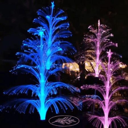 Arbolitos de Luz Solar 7 Colores – Decora tu Navidad sin enchufes🎁Llevas 4 por un precio Especial👇