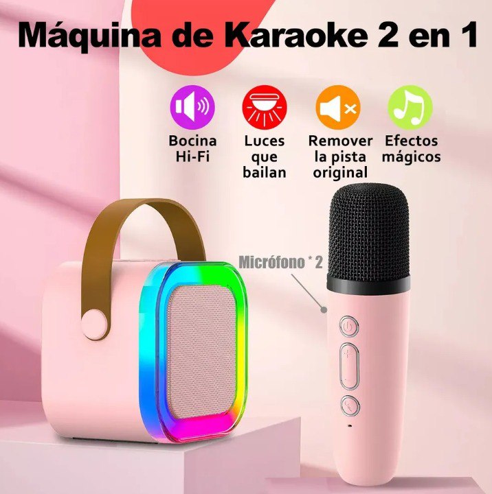 MiniKaraoke: ¡Activa al Artista que tu Hij@ Lleva Dentro!🎁Envío Gratis-Solo pagas al recibir. Dale clic al Botón Rojo para Llevar el tuyo